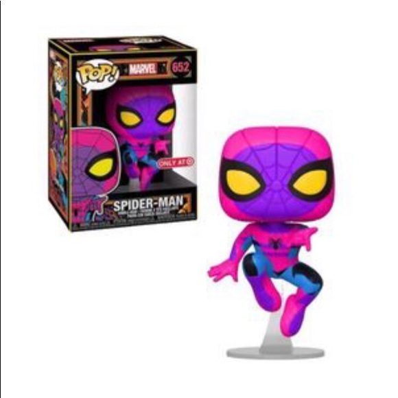 💥SOLD💥Target Exclusive SpiderMan Blacklight - Picture 2 of 12